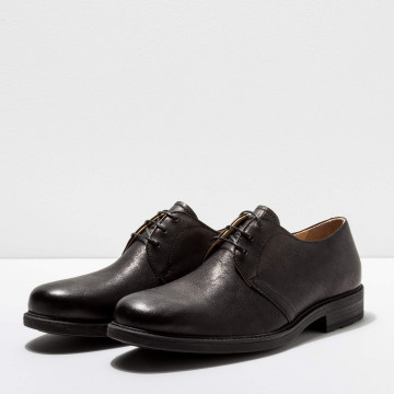 Derbies en cuir mat - Noir - Neosens