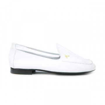 Mocassins homme en cuir souple - Blanc - michel