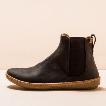 Bottines chelsea en cuir - Noir - El naturalista