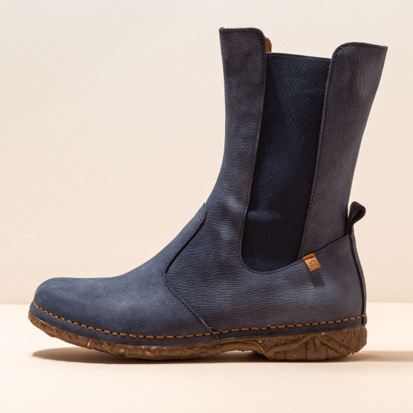 Bottines chelsea montantes - Bleu Marine - El naturalista