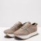 Baskets plateforme en nubuck - Beige - art