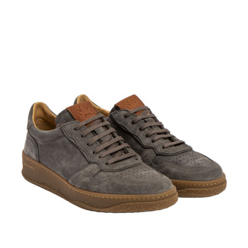 Sneakers en daim - Gris - El naturalista