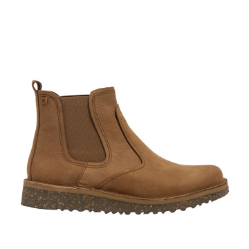 Bottines chelsea basses en cuir - Marron - El naturalista