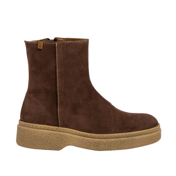 Bottines en daim - Marron - El naturalista