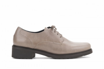 Derbies en cuir - Beige - Lince