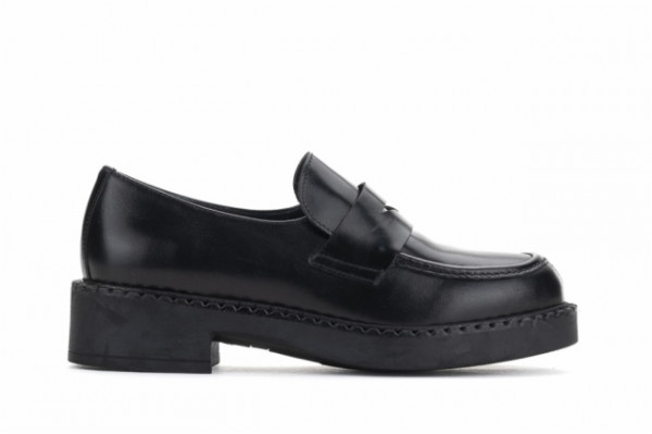 Mocassins en cuir - Noir - Lince