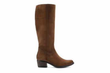 Bottes santiags en daim - Marron - Lince