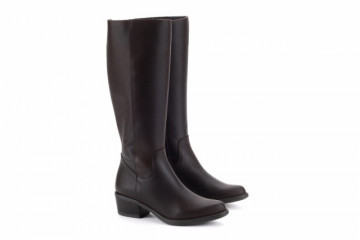 Bottes santiags en cuir - Noir - Lince