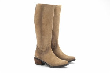 Bottes santiags en daim - Marron - Lince