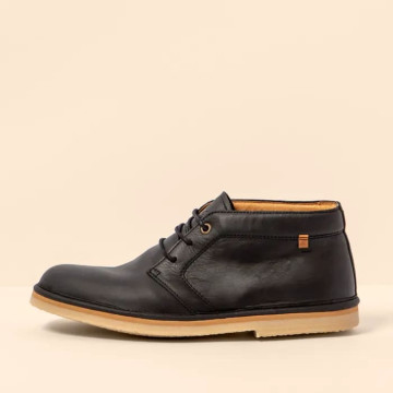 Derbies chics en cuir - Noir - El naturalista