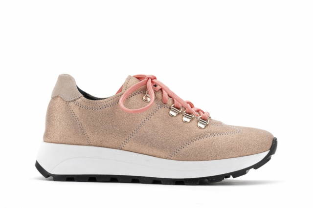 Baskets confortables en daim - Beige - Lince