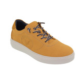 Baskets confortables homme en cuir - Jaune - Seva Calzados