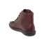 Bottines confortables basses femme en cuir - Bordeaux - Seva Calzados