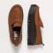 Mocassins plateforme en cuir - Marron - art