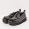 Mocassins plateforme en cuir - Noir - art