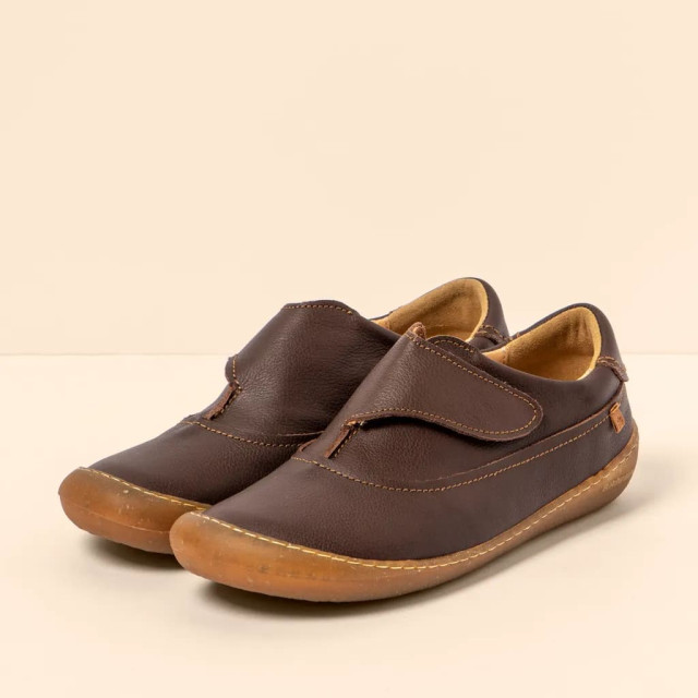 Chaussures confotables en cuir - Marron - El naturalista