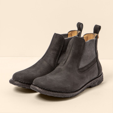 Bottines chelsea en cuir - Noir - El naturalista