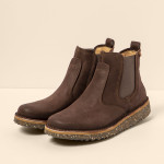 Bottines chelsea basses en cuir - Marron - El naturalista