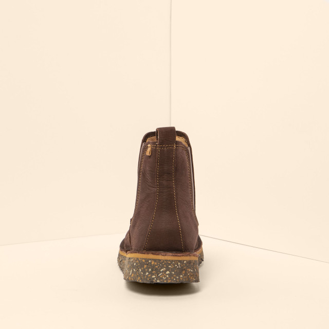 Bottines chelsea basses en cuir - Marron - El naturalista