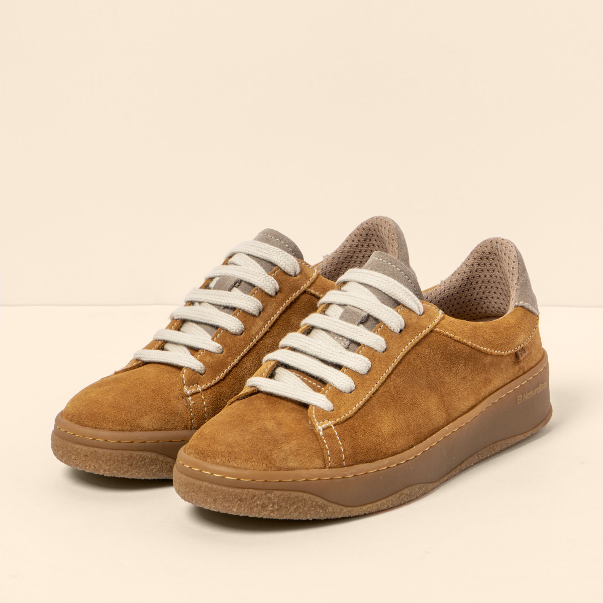 Sneakers en daim - Marron - El naturalista