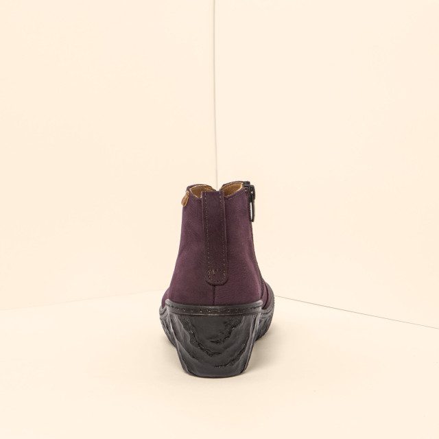 Bottines compensées à zip - Violet - El naturalista