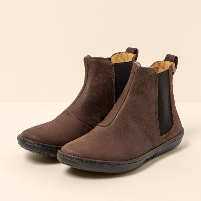 Bottines chelsea en cuir - Marron - El naturalista