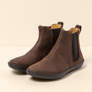 Bottines chelsea en cuir - Marron - El naturalista