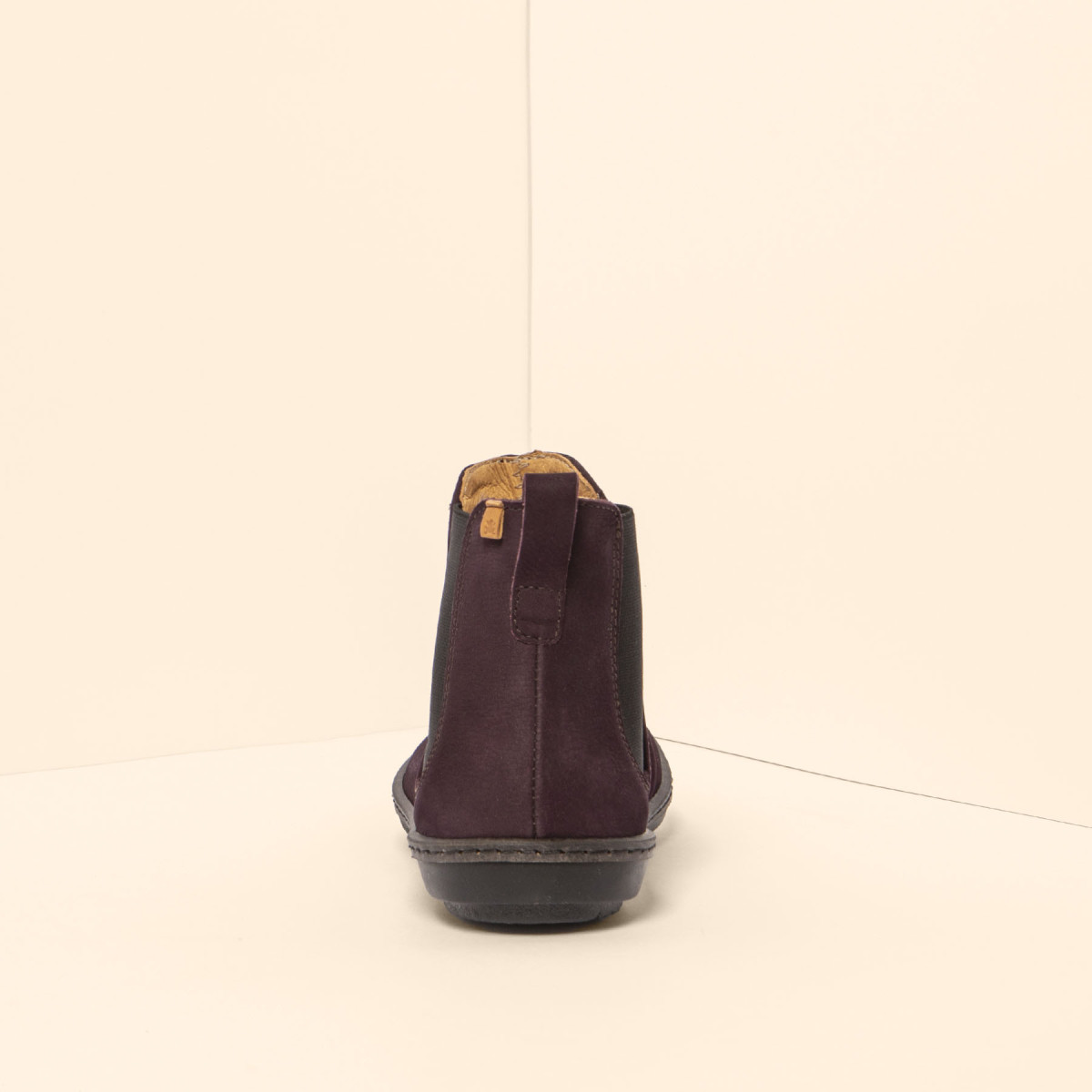 Bottines chelsea en cuir - Violet - El naturalista