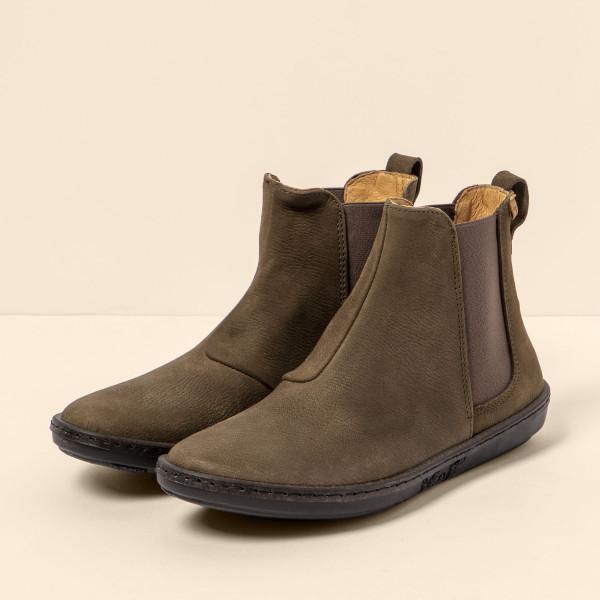 Bottines chelsea en cuir - Vert - El naturalista