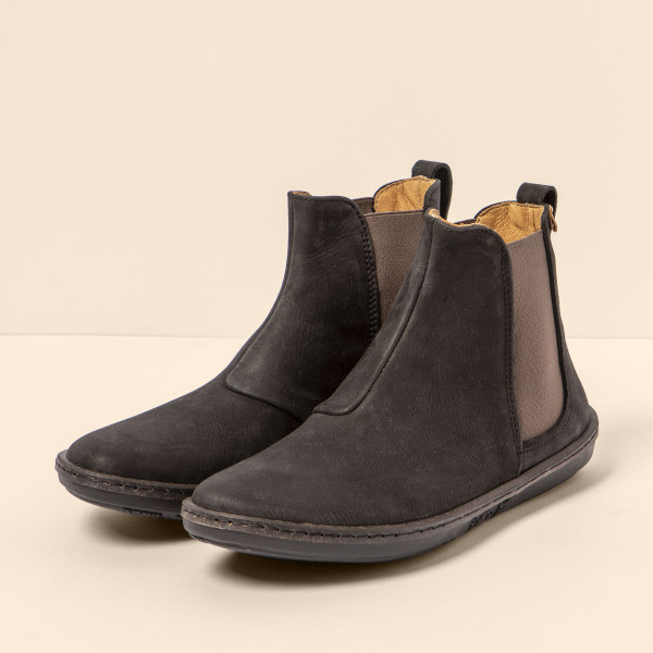 Bottines chelsea en cuir - Noir - El naturalista