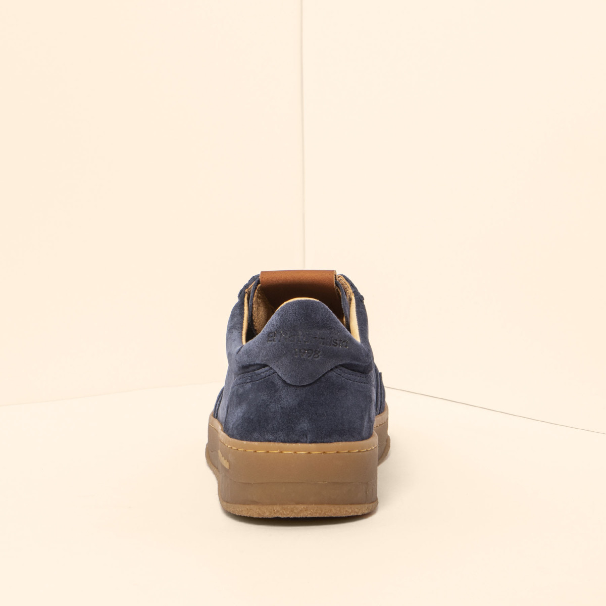 Sneakers en daim - Bleu - El naturalista