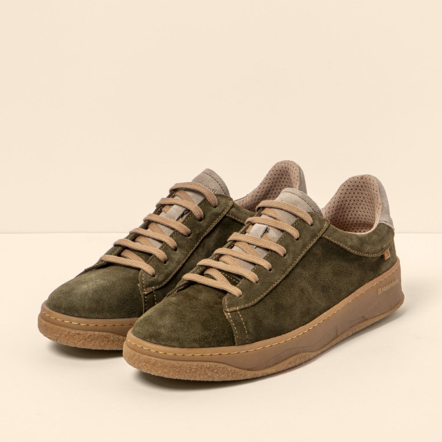 Sneakers en daim - Vert - El naturalista