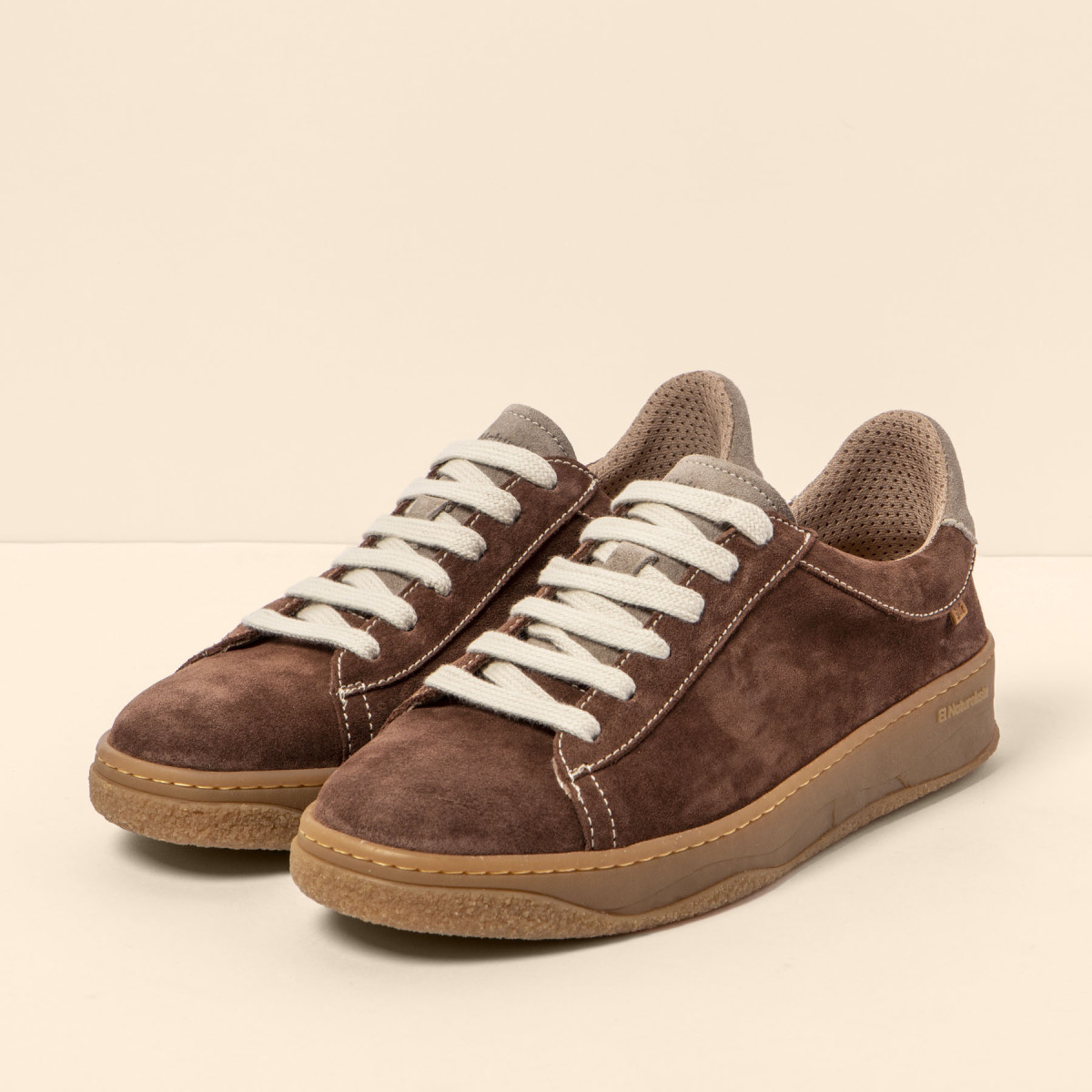 Sneakers en daim - Marron - El naturalista