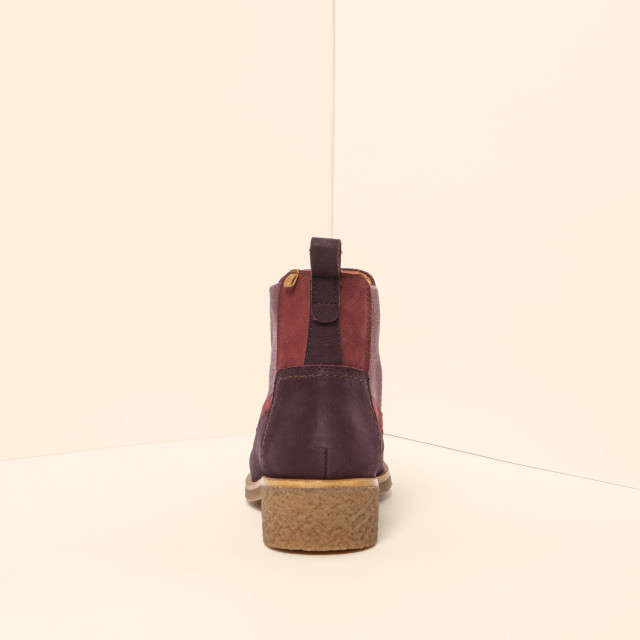 Bottines à talon chelsea boots - Violet - El naturalista