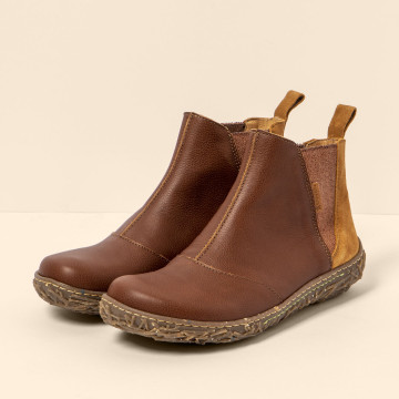 Bottines chelsea vegan - Marron - El naturalista