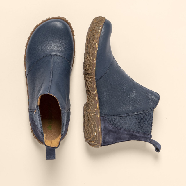 Bottines chelsea vegan - Bleu - El naturalista