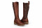 Bottes en cuir mat - Marron - Lince