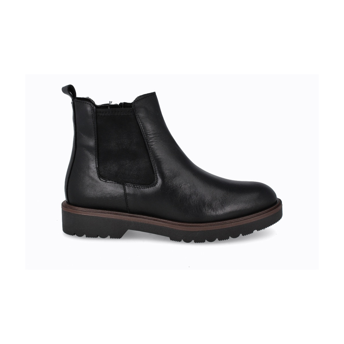 Bottines chelsea en cuir - Noir - Lince