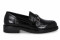 Mocassins en cuir verni- Noir - Lince