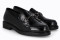 Mocassins en cuir verni- Noir - Lince