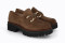 Mocassins plateforme en daim - Marron - Lince