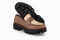 Mocassins plateforme en cuir - Marron - Lince