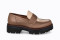 Mocassins plateforme en cuir - Marron - Lince