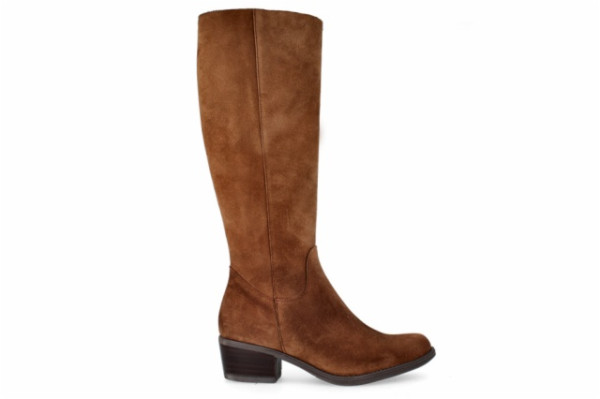 Bottes santiags en daim - Marron - Lince